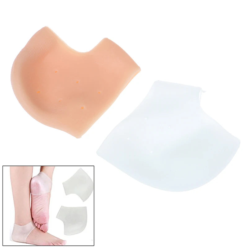 "Ultimate Silicone Gel Heel Socks: Repair and Protect Your Feet with Ease!"